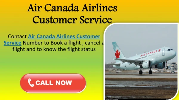 Book Flights at Air Canada Airlines Customer service and save money