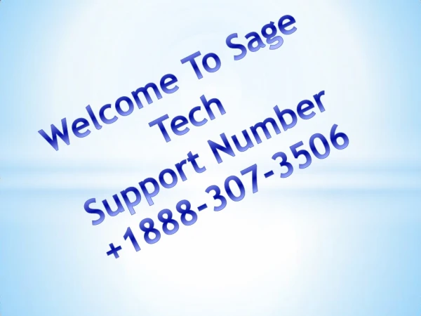 Sage Customer Service Phone Number 1(844) 454 7202 Toll Free 24*7