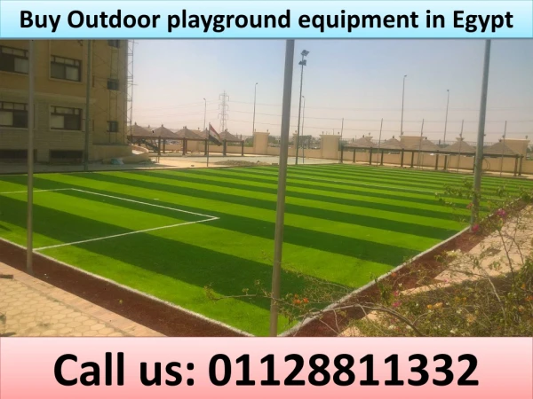 Buy Outdoor playground equipment in Egypt