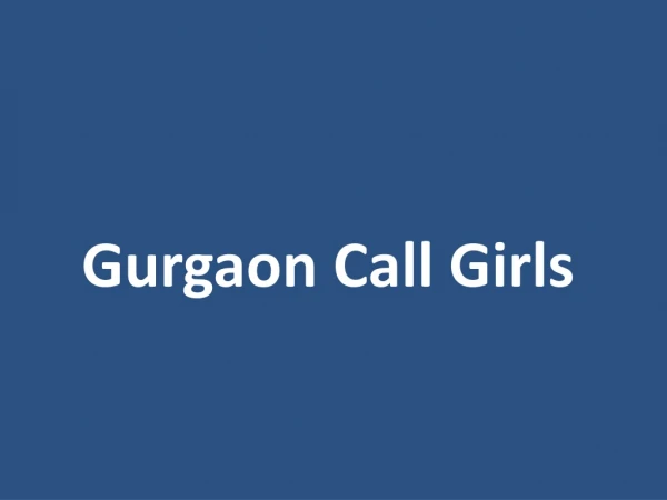 Hot Girls In Gurgaon