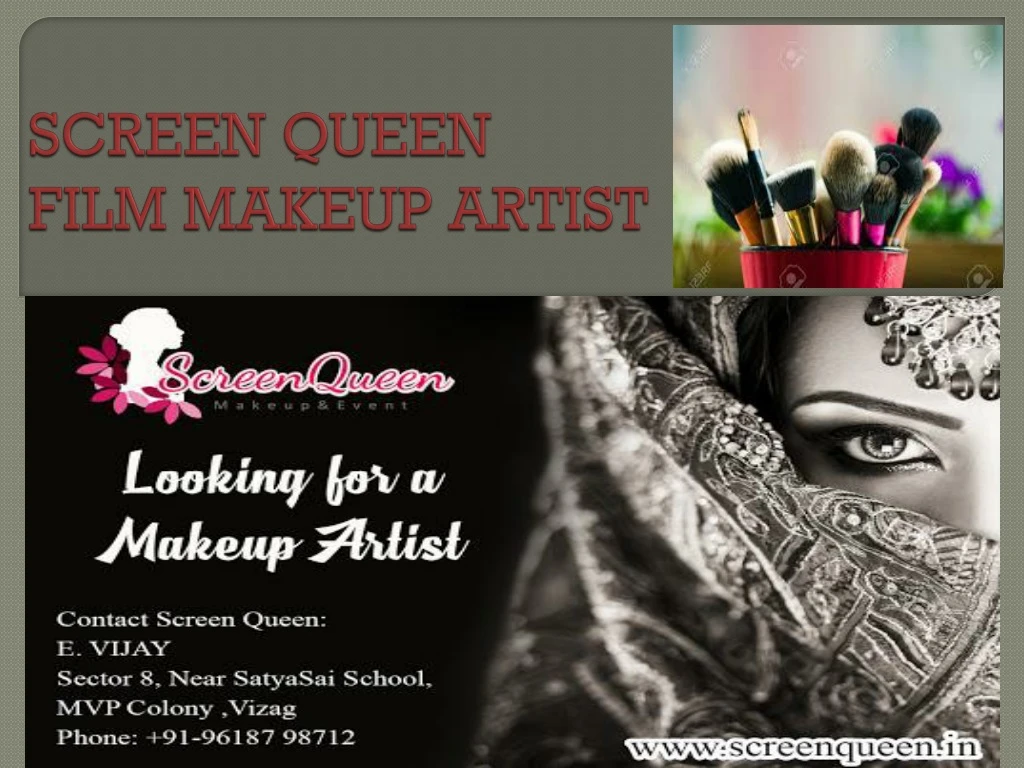 screen queen film makeup artist