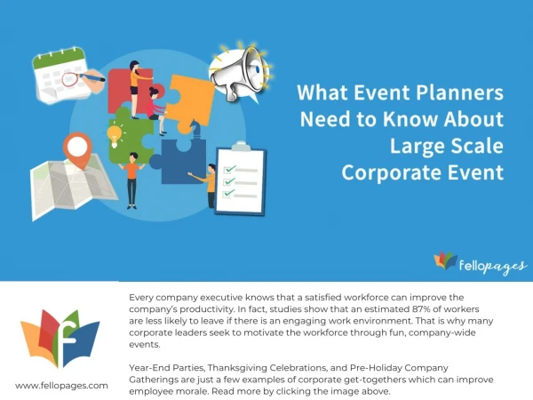 What Event Planners Need to Know About Large Scale Corporate Event