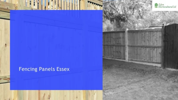 Fencing Panels Essex