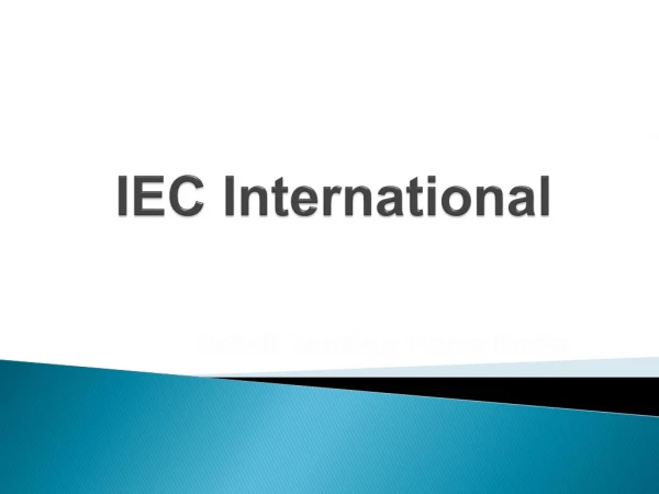 IEC International Hongkong | Retail Trading