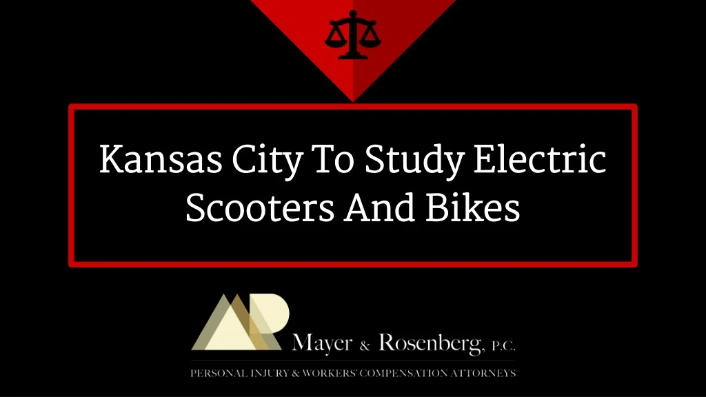 kansas city to study electric scooters and bikes