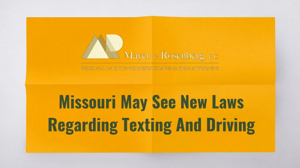 missouri may see new laws regarding texting