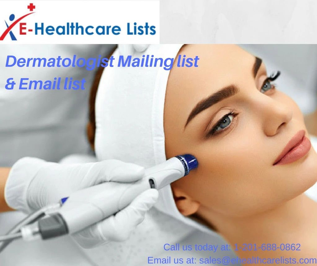 dermatologist mailing list email list