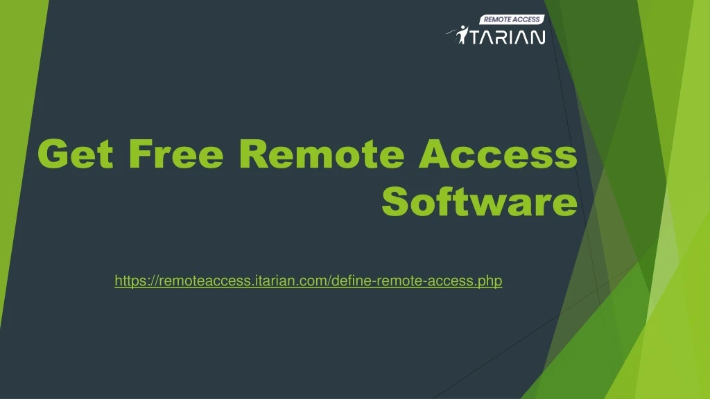 get free remote access software