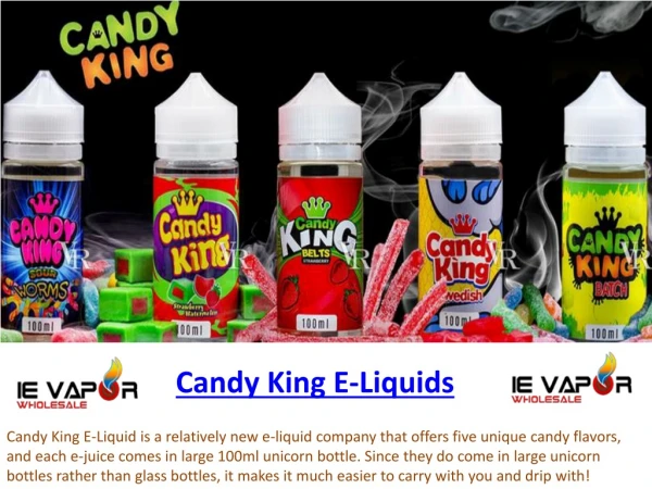 Candy King e liquid| Wholesale Vape Liquid Supply US