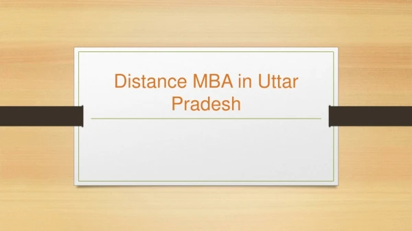 Distance MBA in Uttar Pradesh | MIT School of Distance Education