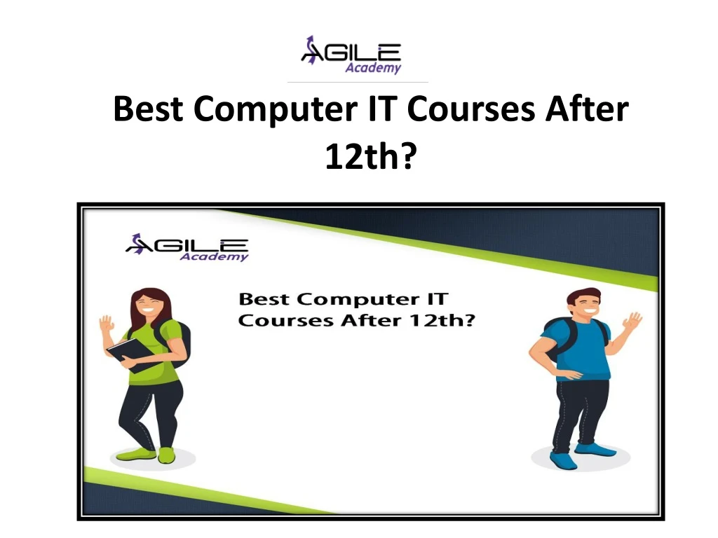 best computer it courses after 12th