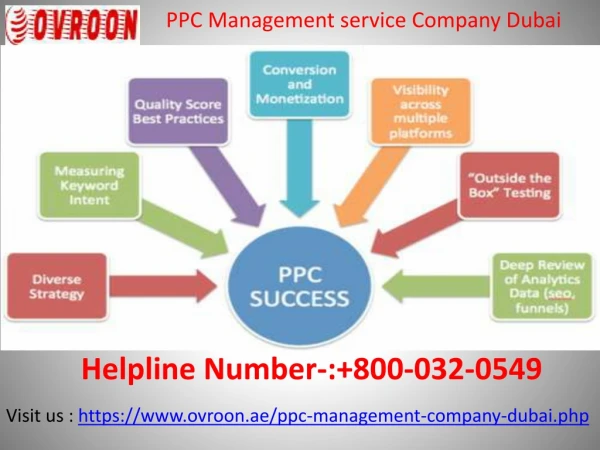 PPC Management service Company Dubai 800-032-0549