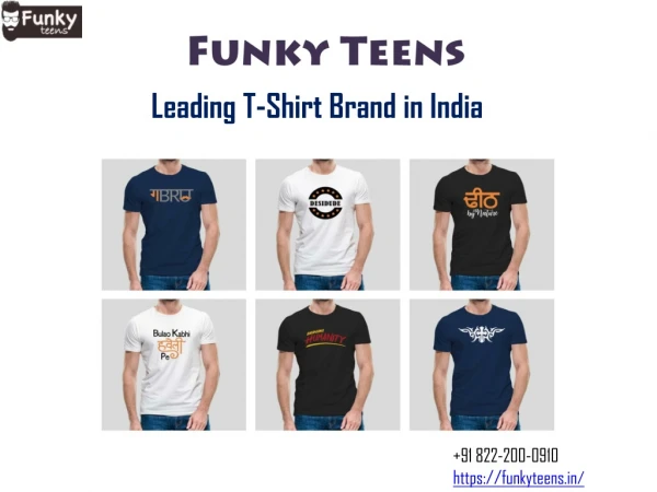 PRODUCTS BY FUNKY TEENS