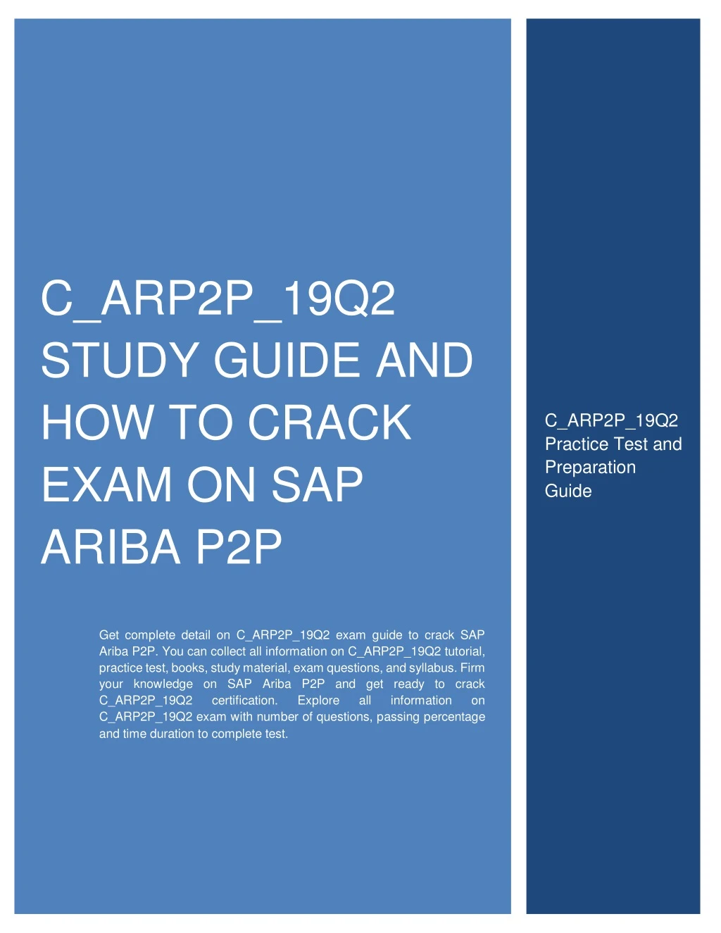 c arp2p 19q2 study guide and how to crack exam