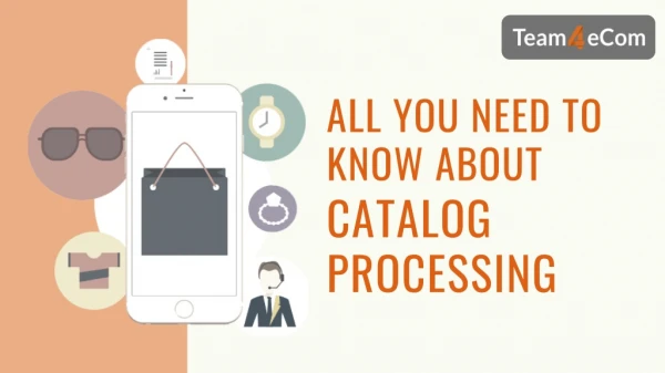 Understanding eCommerce Catalog Processing
