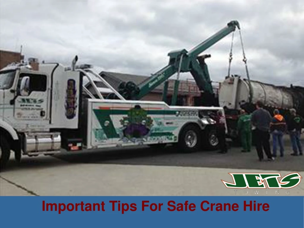 important tips for safe crane hire