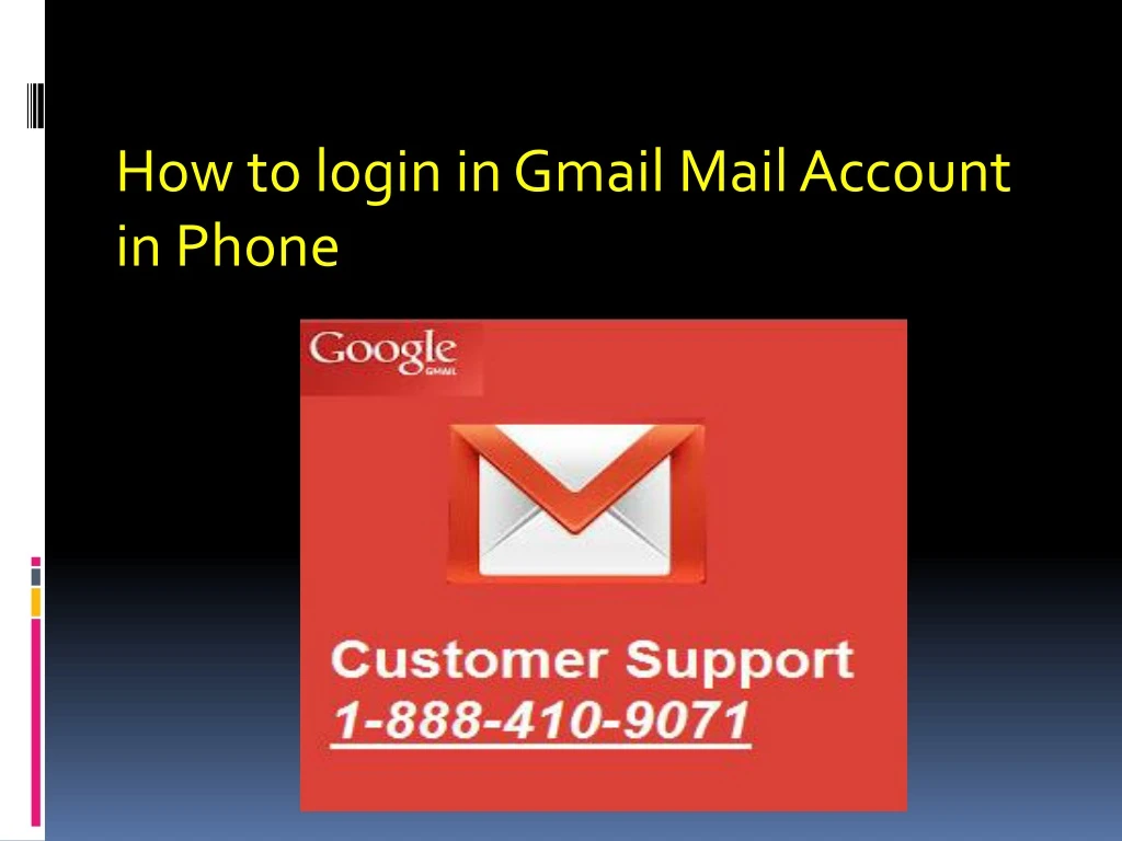 how to login in gmail mail account in phone