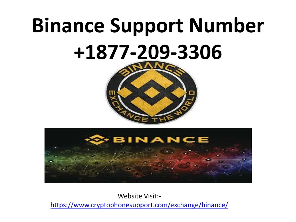 binance support number 1877 209 3306