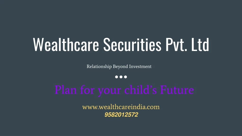 wealthcare securities pvt ltd