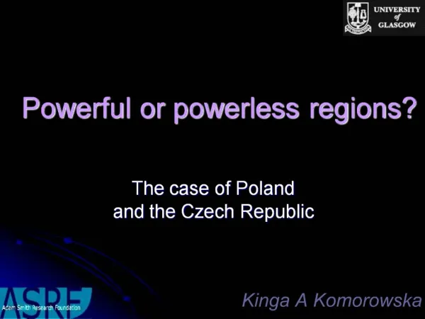 Powerful or powerless regions