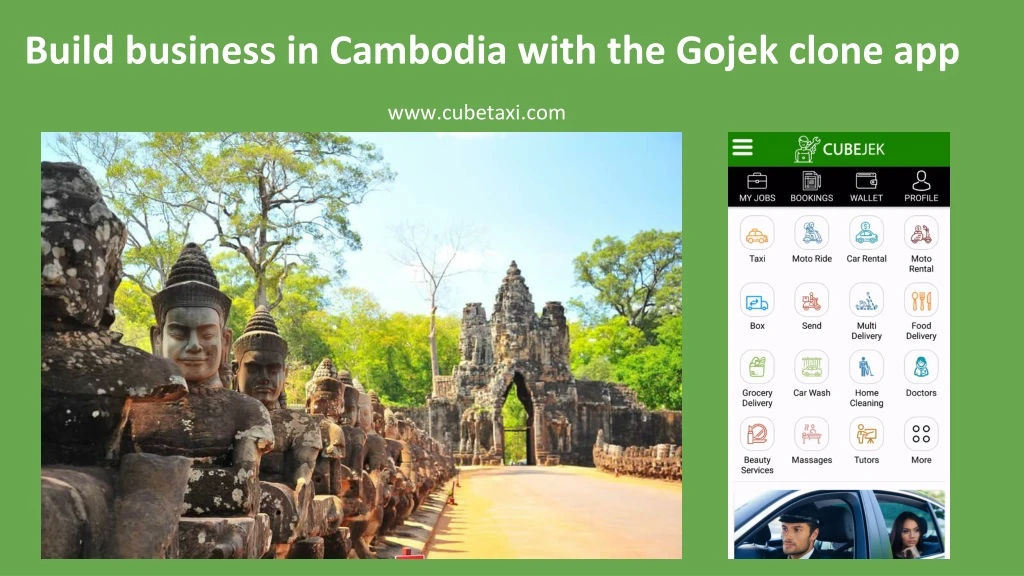 build business in cambodia with the gojek clone
