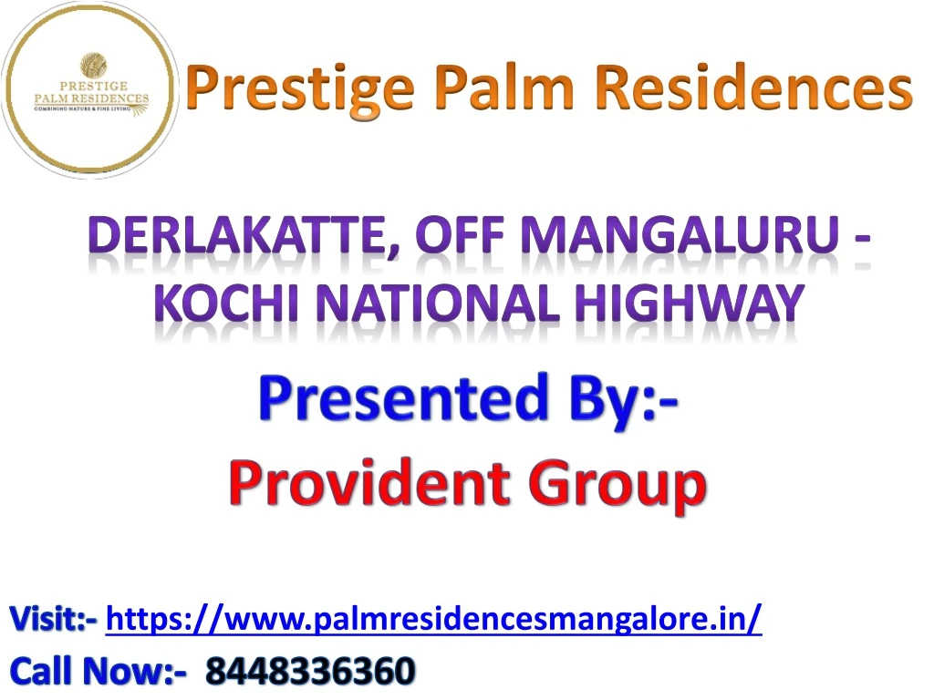 prestige palm residences