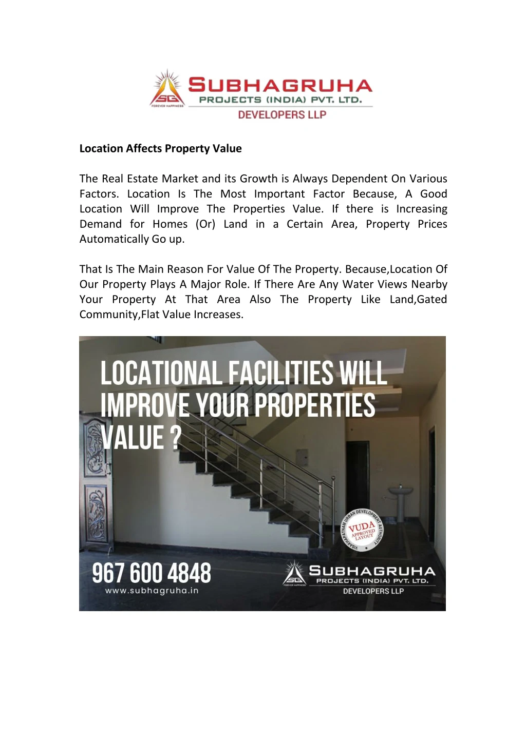location affects property value