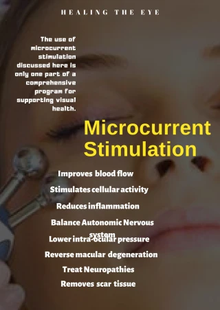 microcurrent stimulation - slide 1