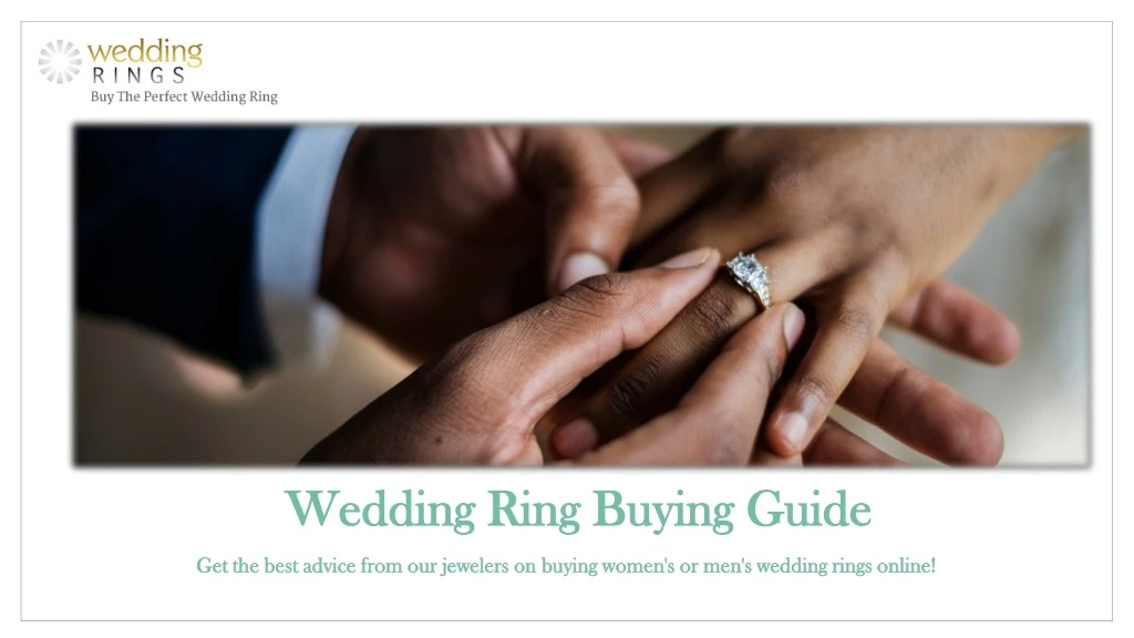 wedding ring buying guide