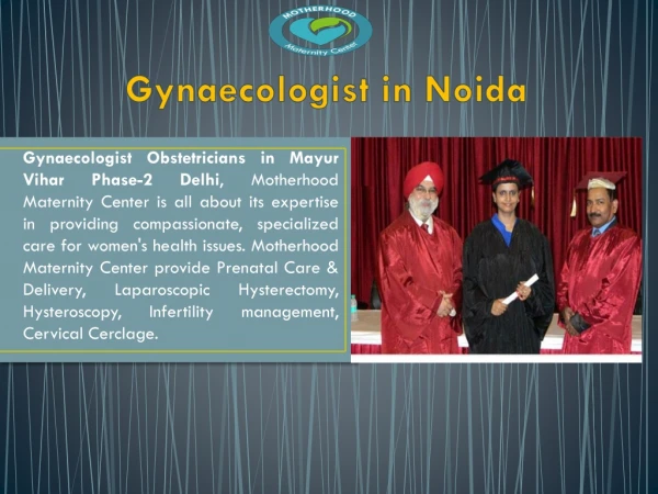 Gynaecologist in Noida | Top Most Obstetricians in Noida