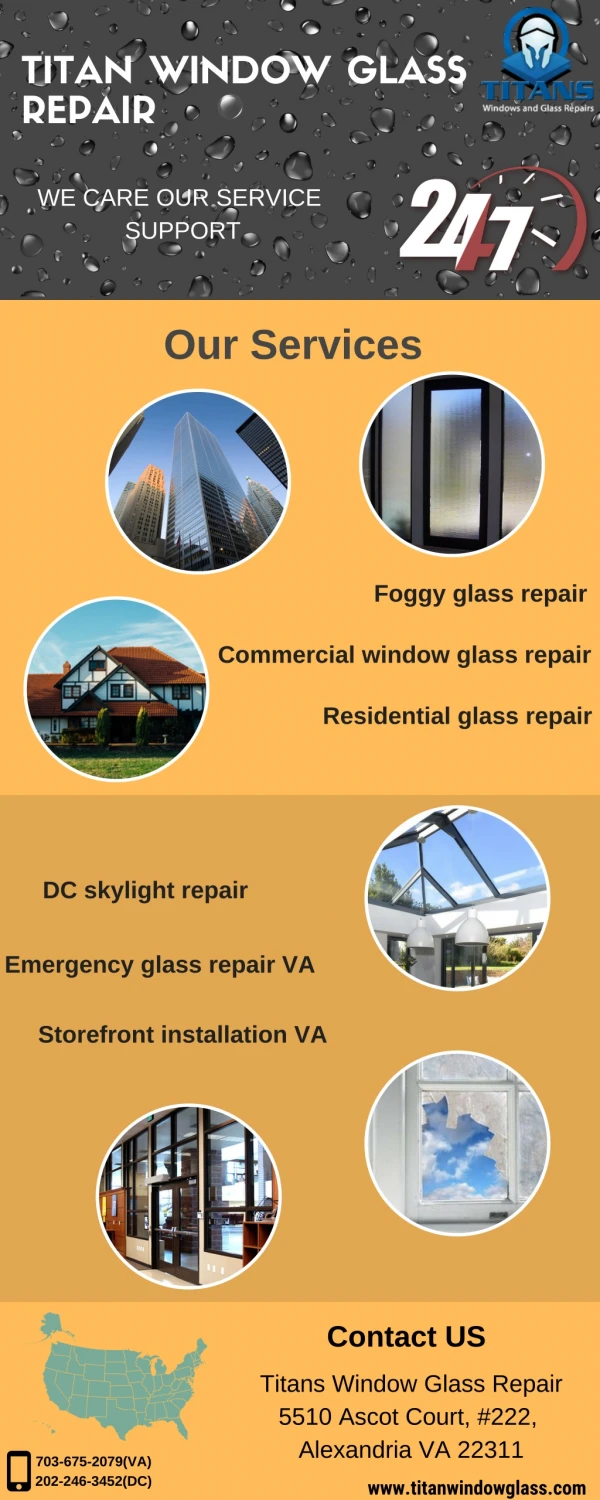 Get Solution for Foggy glass repair at Titan Window Glass