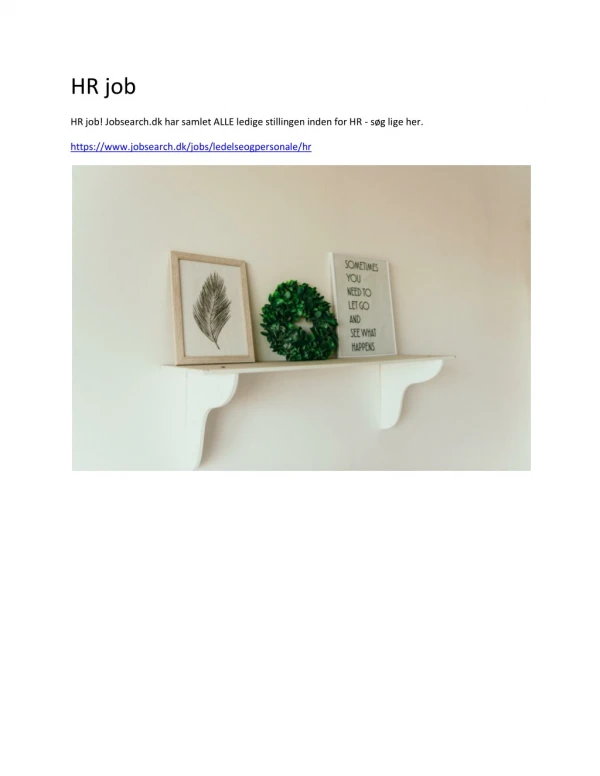 hr job