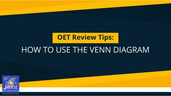 OET Review Tips: How to Use the Venn Diagram