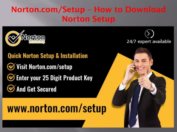 Norton.com/Setup - How to Download Norton Setup