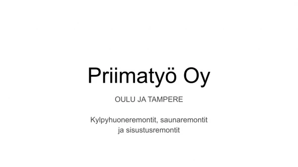 Priimatyö Oy