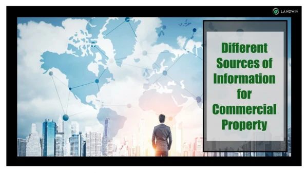 Different Sources of Information for Commercial Property