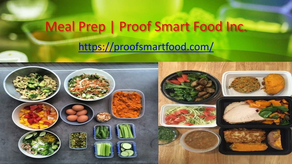 meal prep proof smart food inc