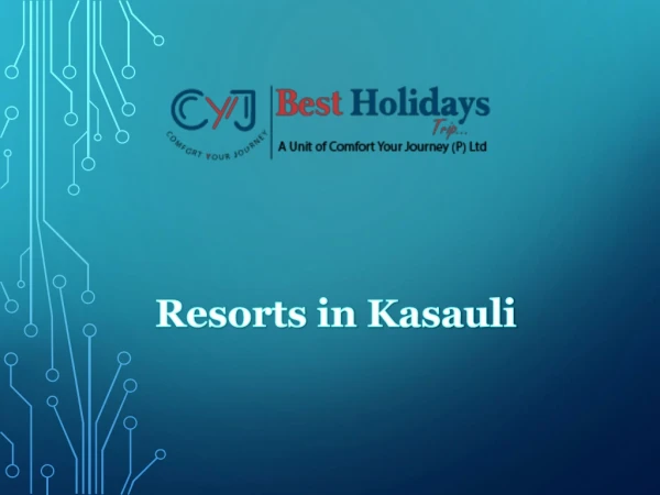 Weekend getaway from Delhi | Resorts in Kasauli