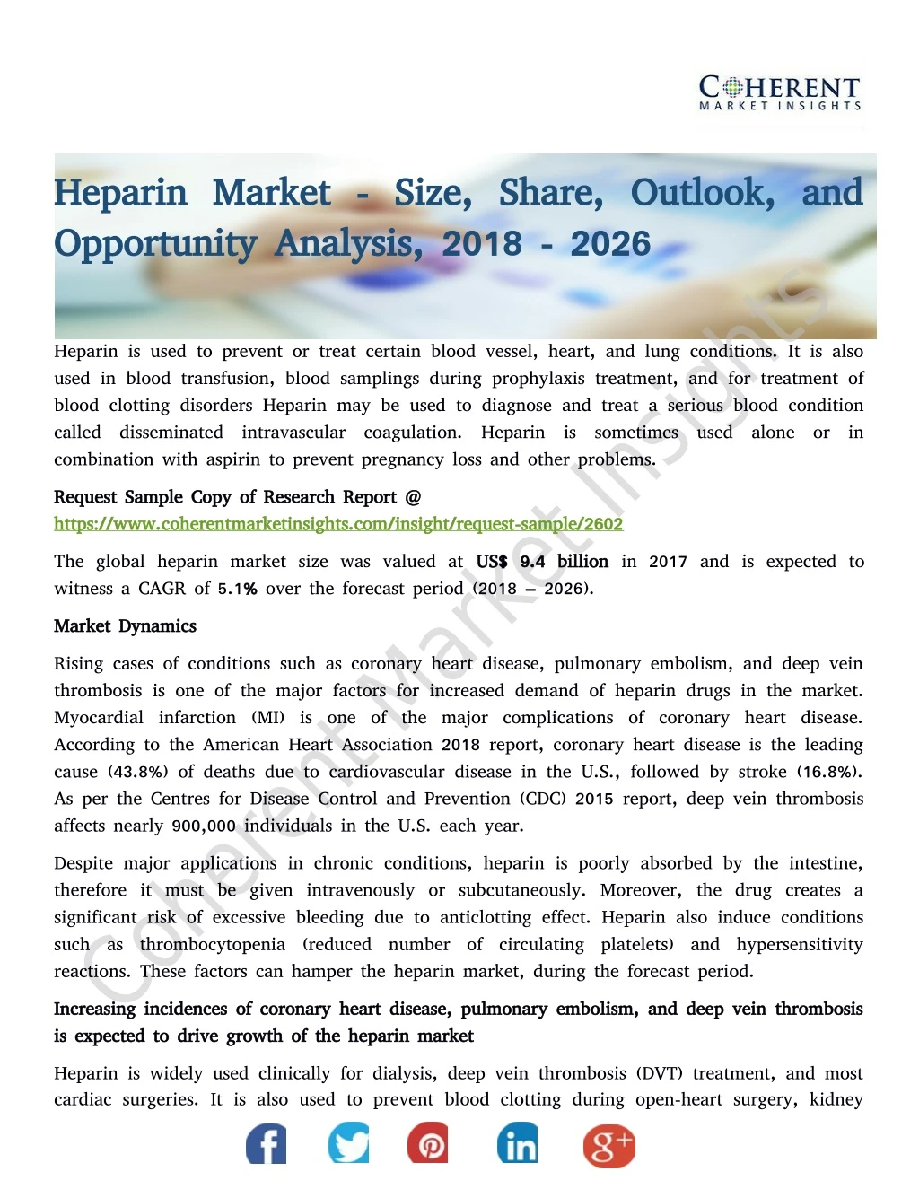 heparin market size share outlook and heparin