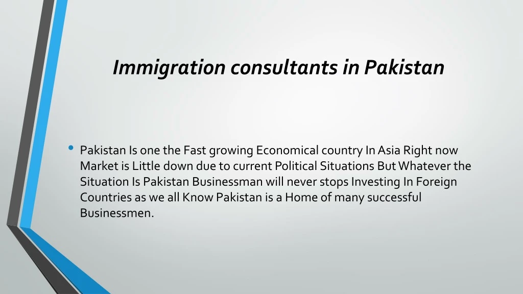 immigration consultants in pakistan
