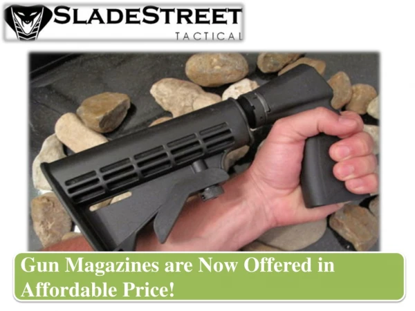 Gun Magazines are Now Offered in Affordable Price!