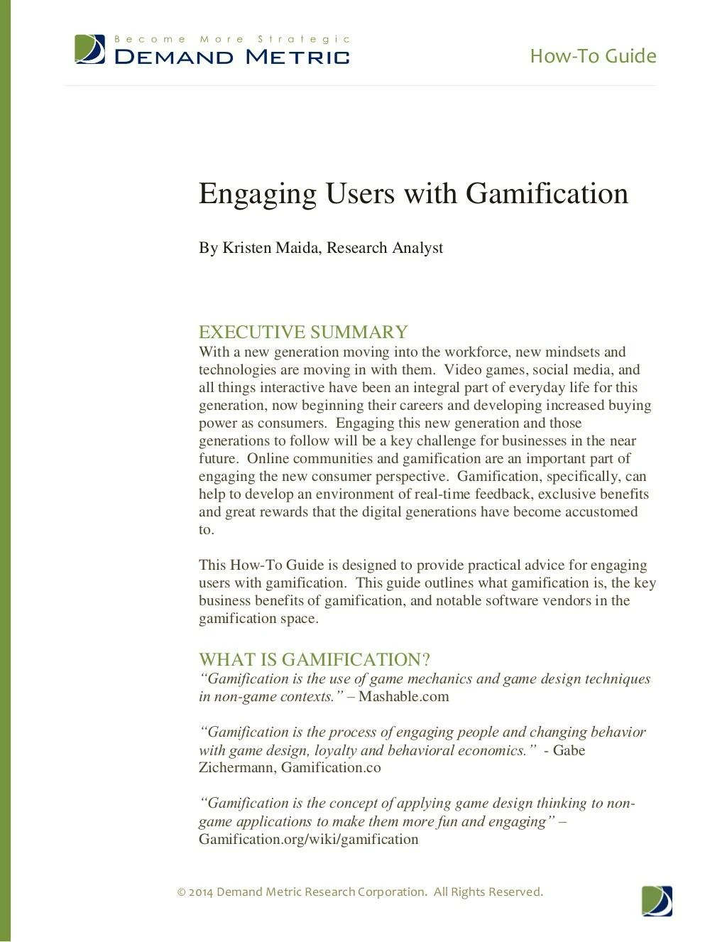 how to guide engaging users with gamification
