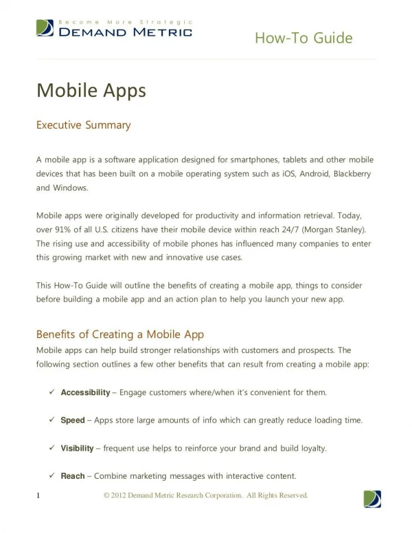 A Mobile App Launch Guide
