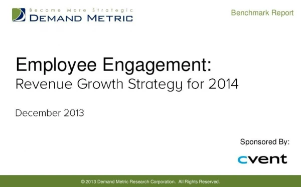 Employee Engagement Benchmark Report