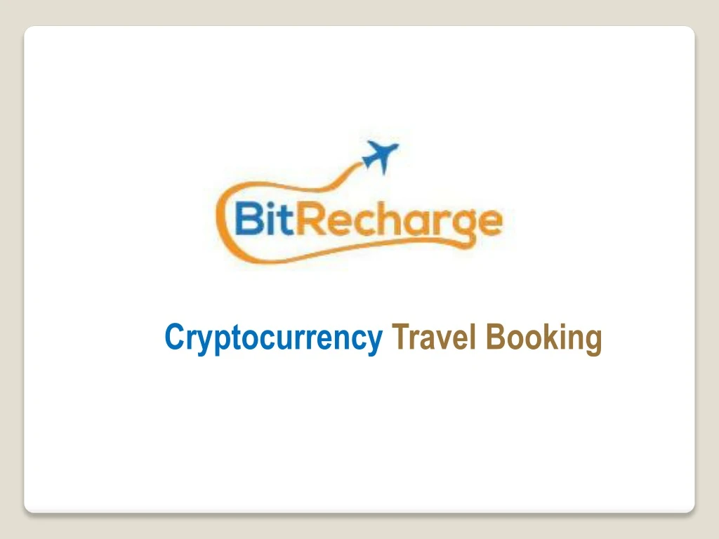 cryptocurrency travel booking