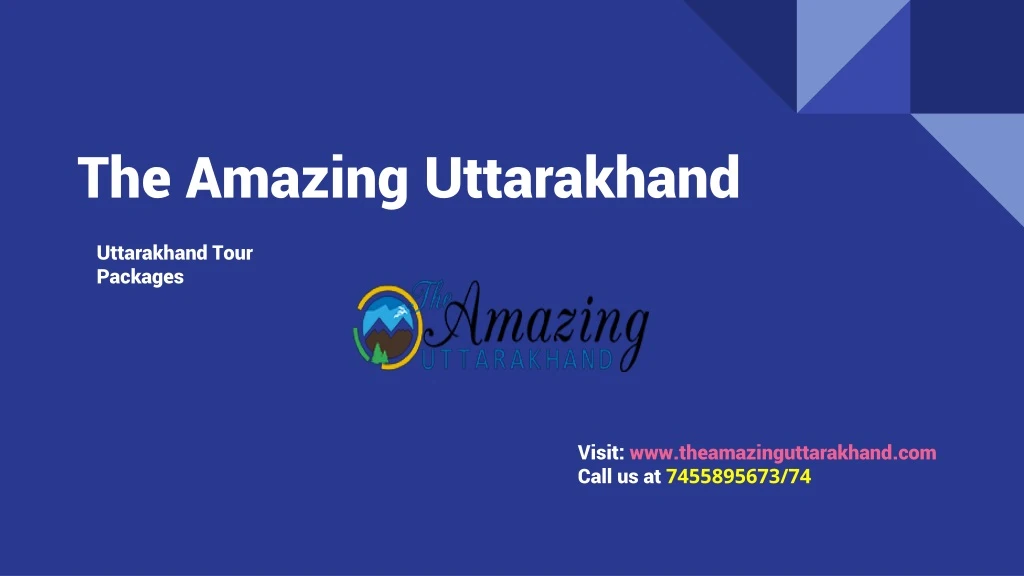 the amazing uttarakhand