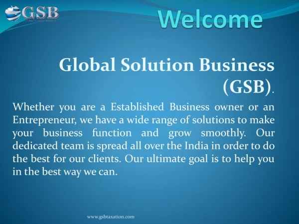 GSB Taxation