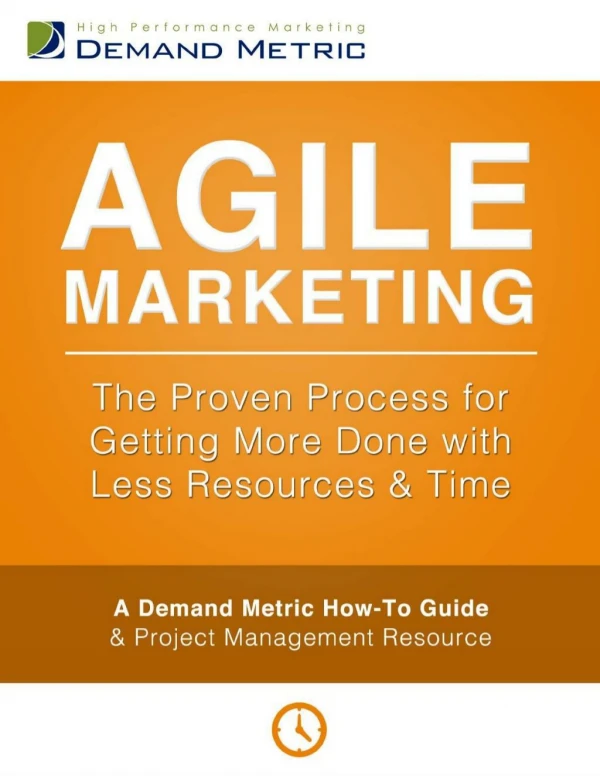 Agile Marketing How-To Guide