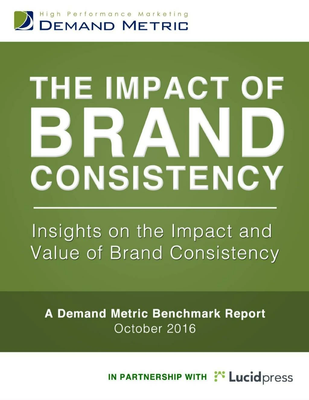 brand consistency benchmark report