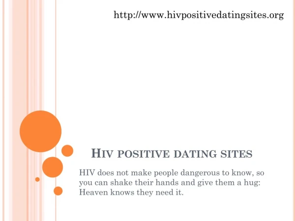 Hiv Dating Services